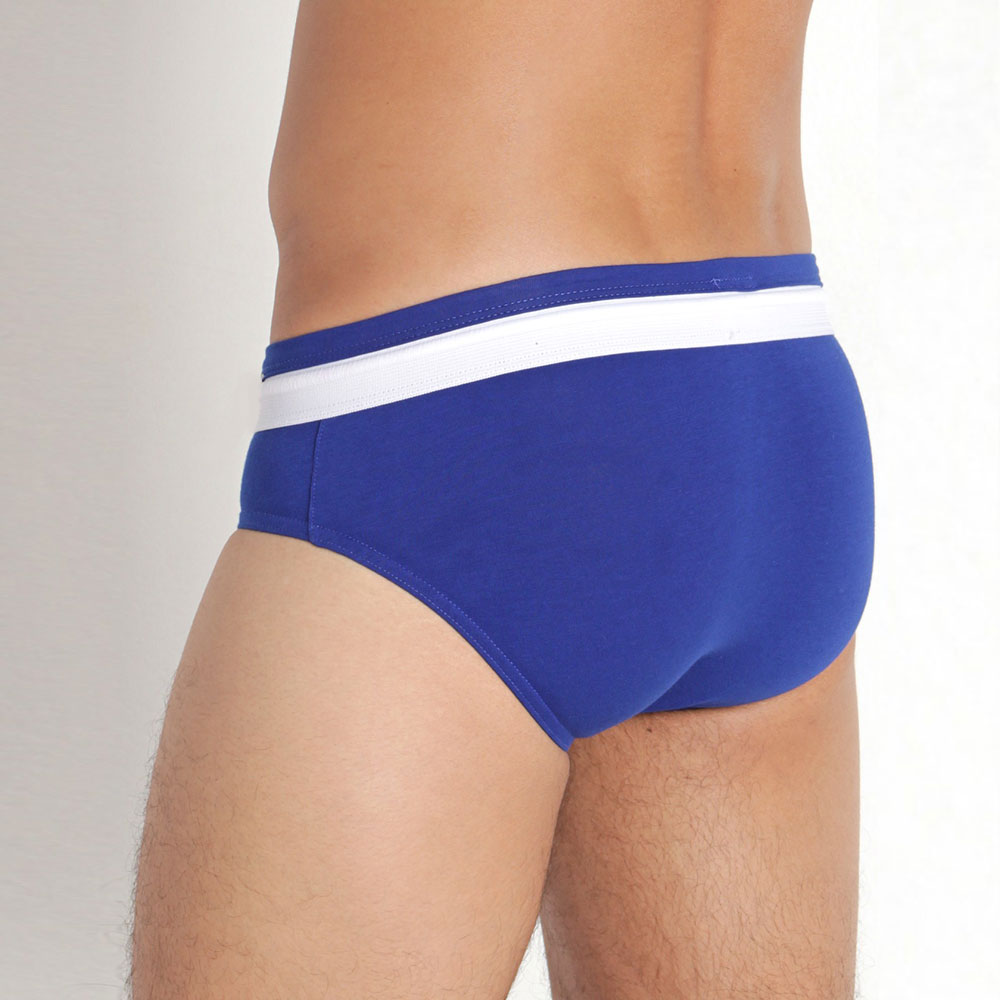 Tempting Zip Front Swim Briefs