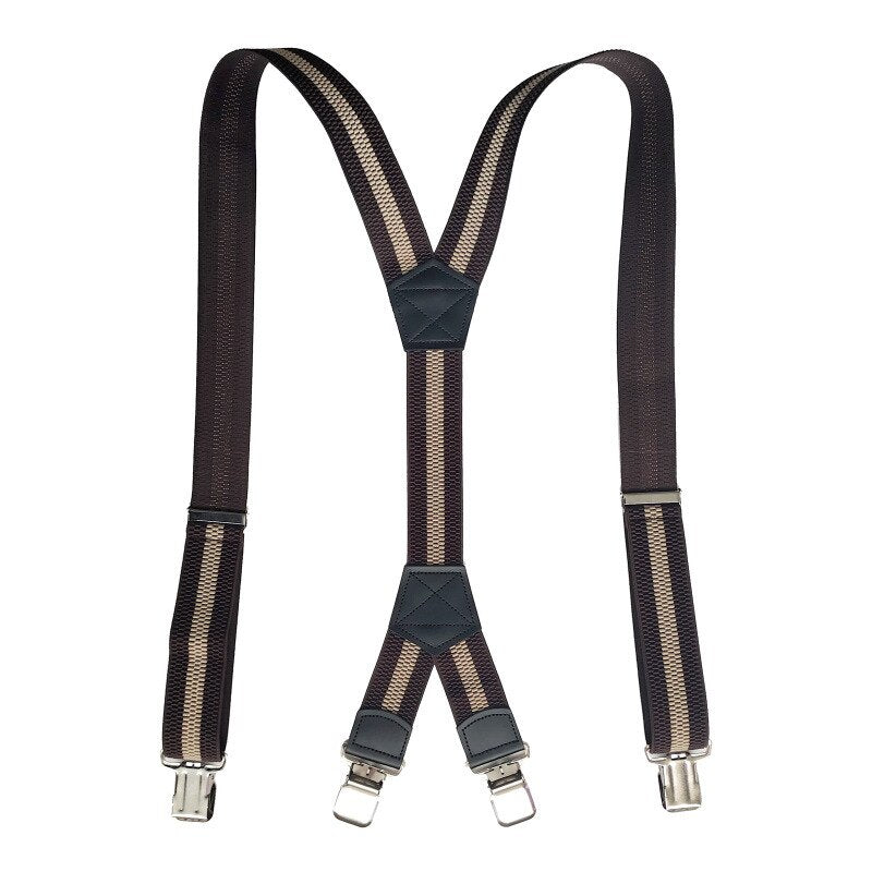 Vintage Gentleman Over-The-Shoulder Suspenders