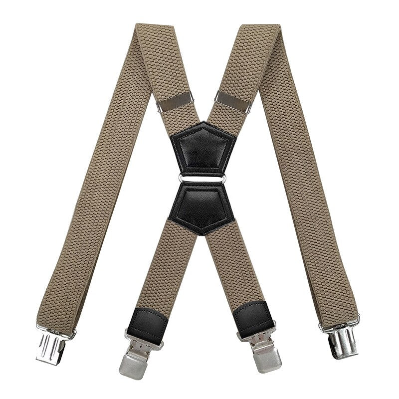 Vintage Gentleman Over-The-Shoulder Suspenders