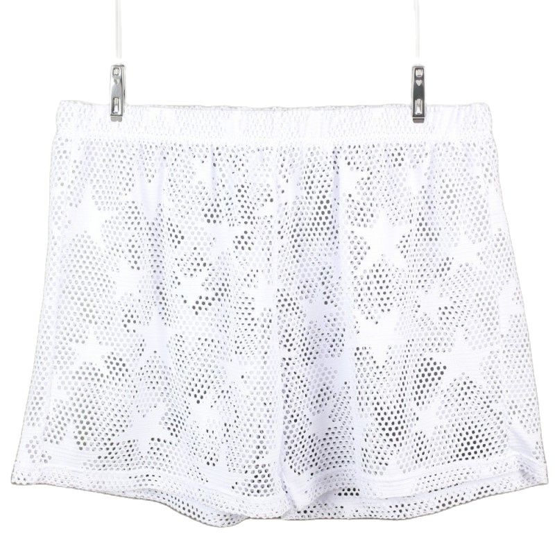 Star See-Through Mesh Shorts