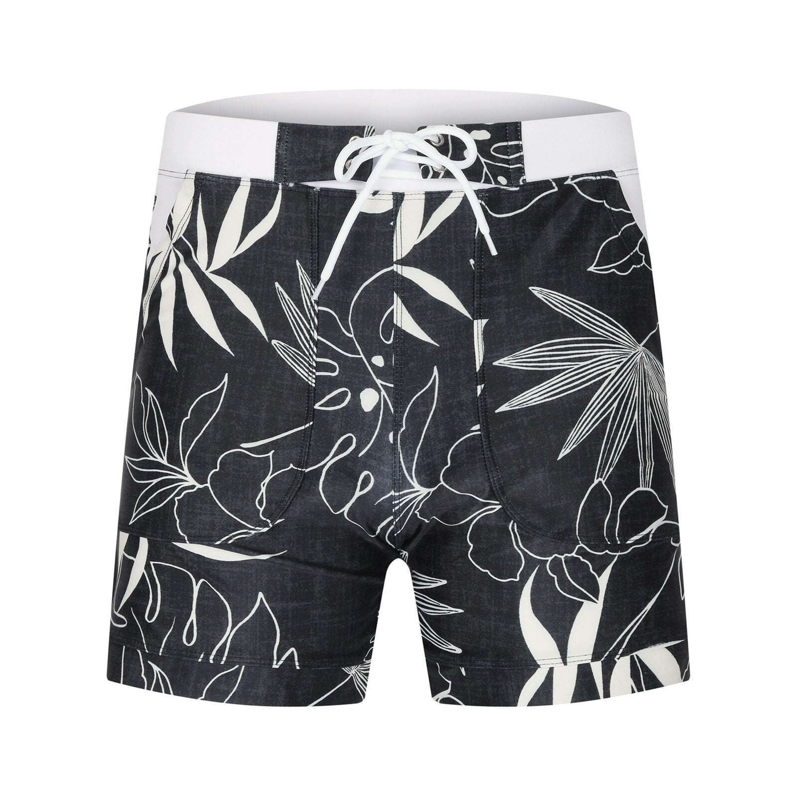 Floral Funk Quick-Drying Board Shorts
