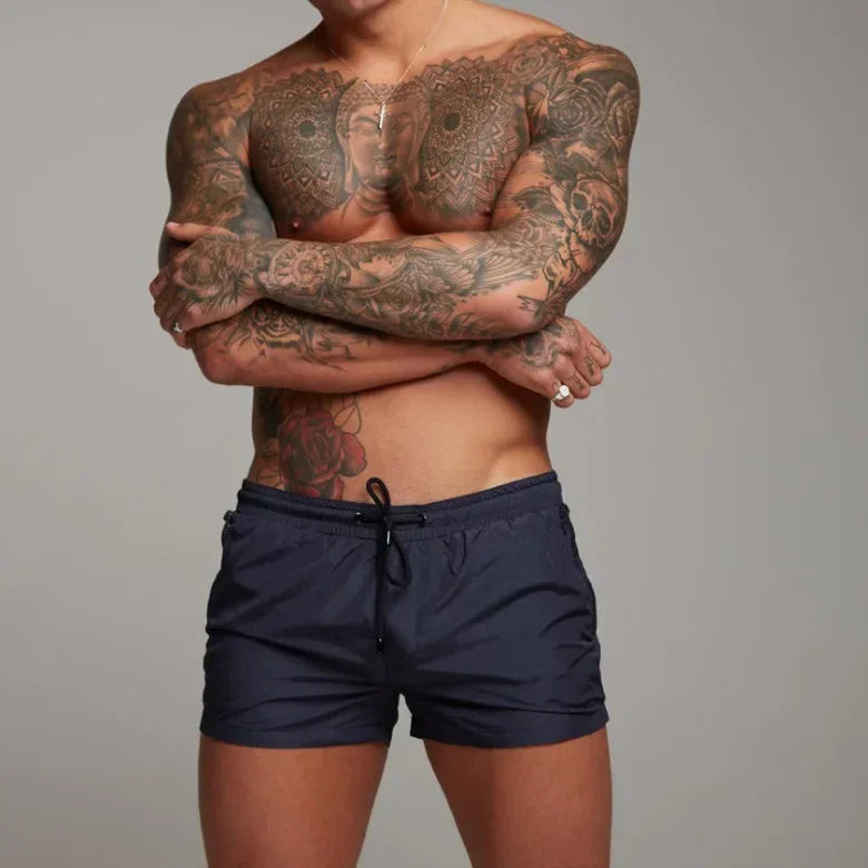 Mens Shorts With Zip Pockets