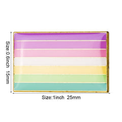 Genderfae Pride Flag Enamel Pin