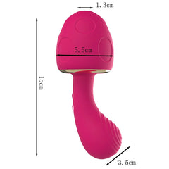 Mystic Mushroom Dual Pleasure Vibrator