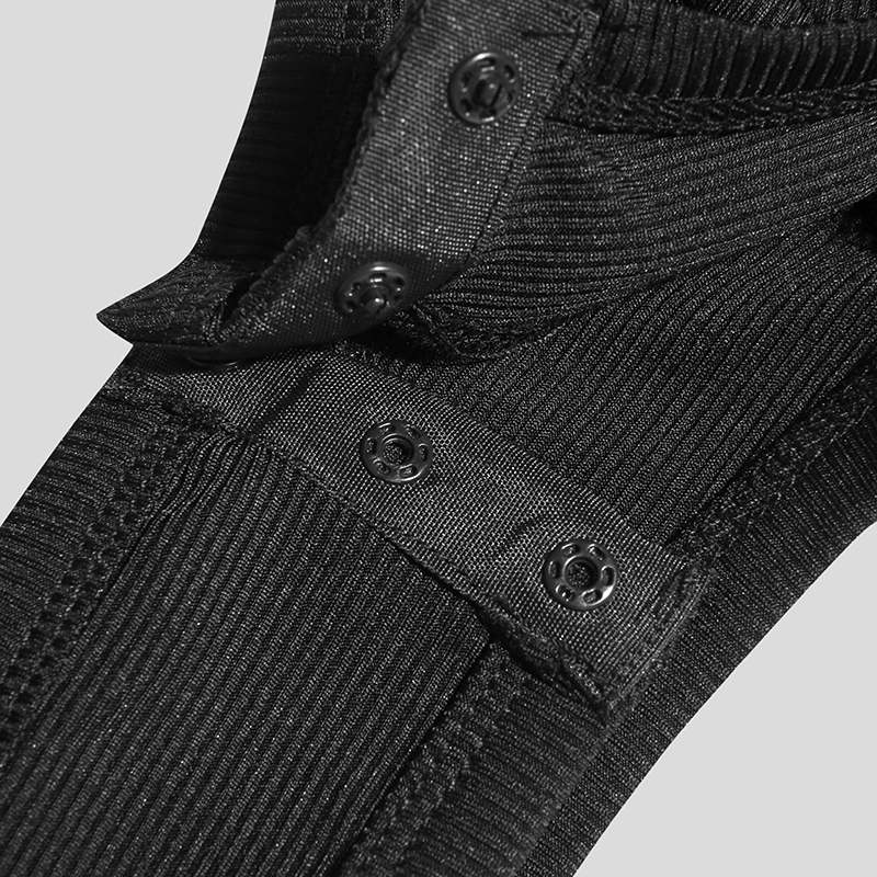 Techno Rave Gloved Romper