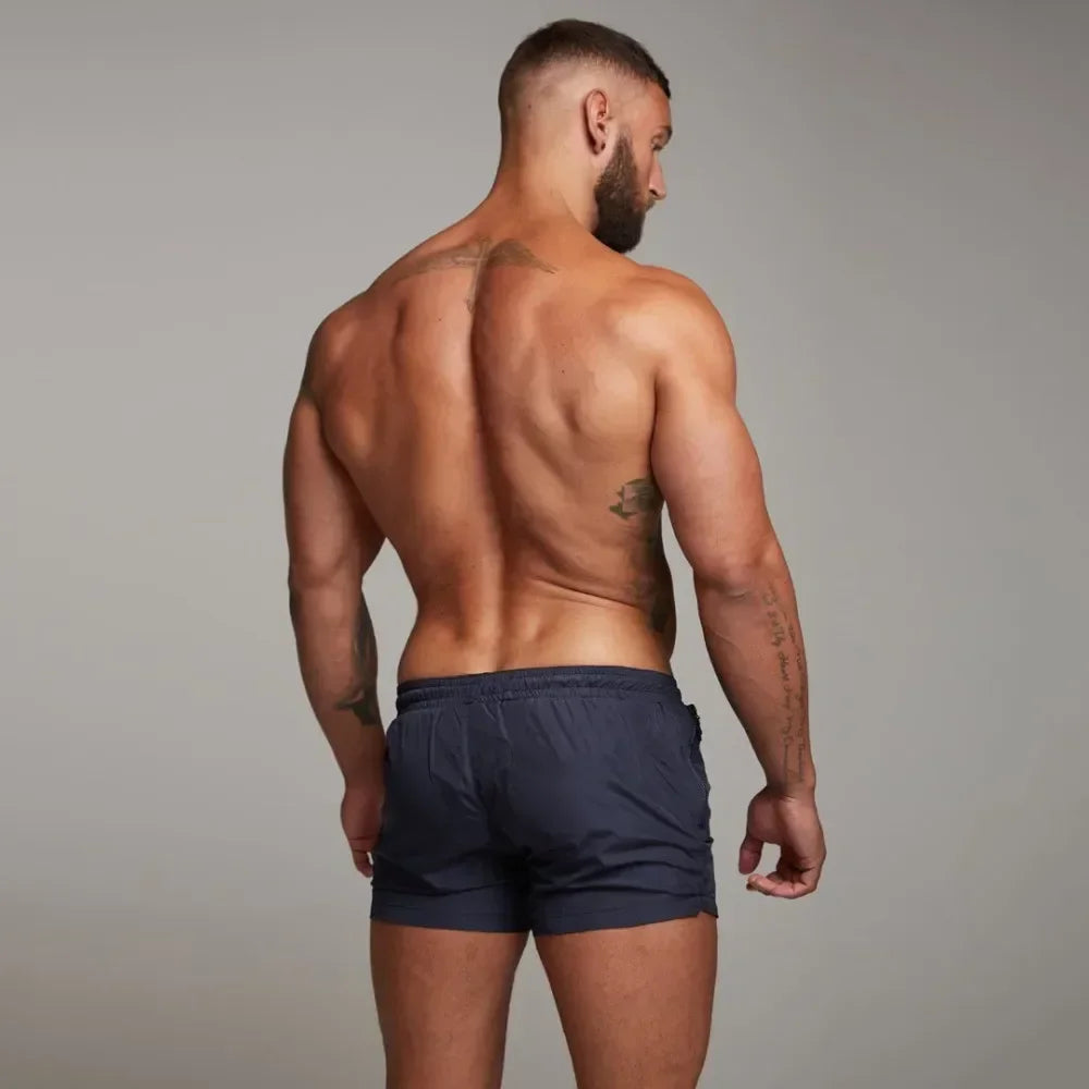 Mens Shorts With Zip Pockets