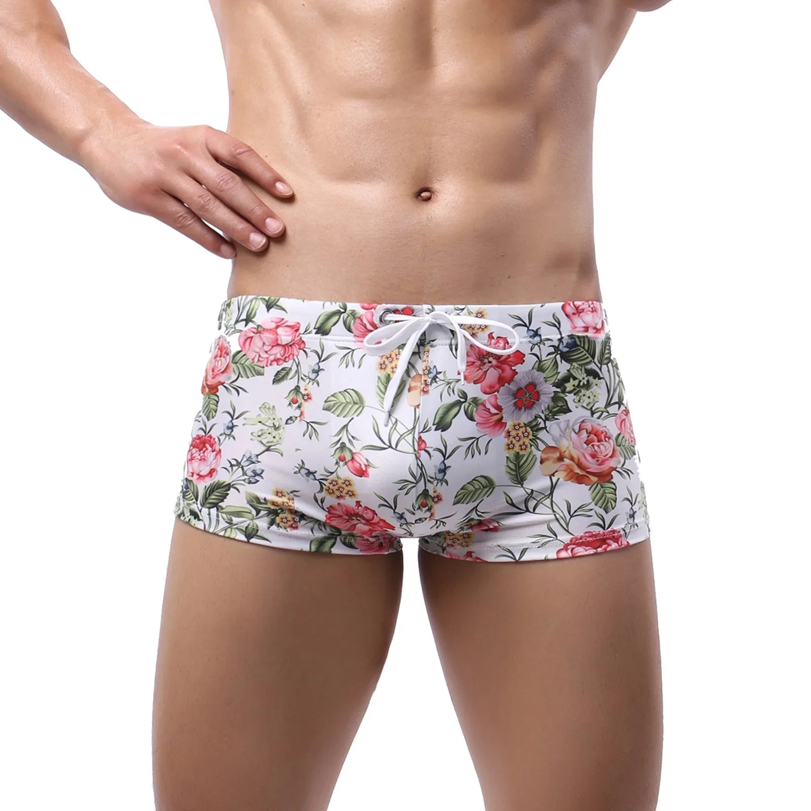 Mermaid Magic Low-Waist Swim Trunks