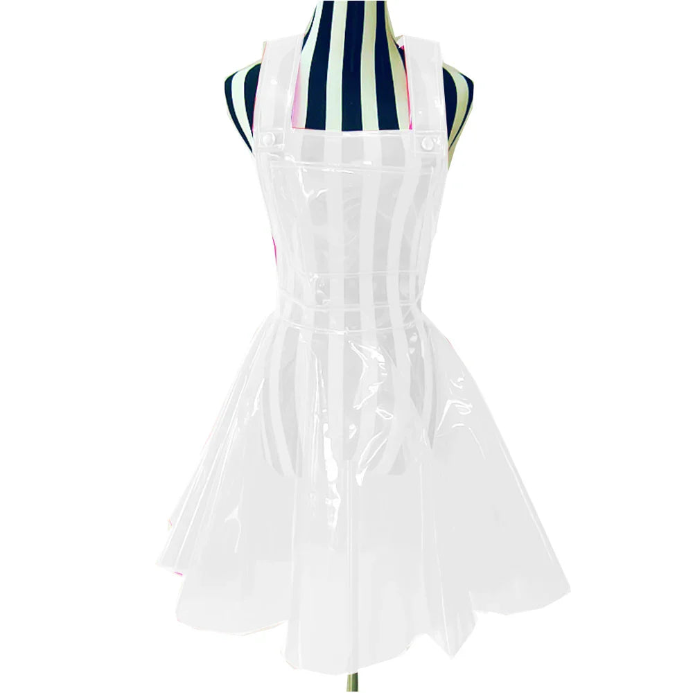 Transparent Plastic PVC Neon Dress