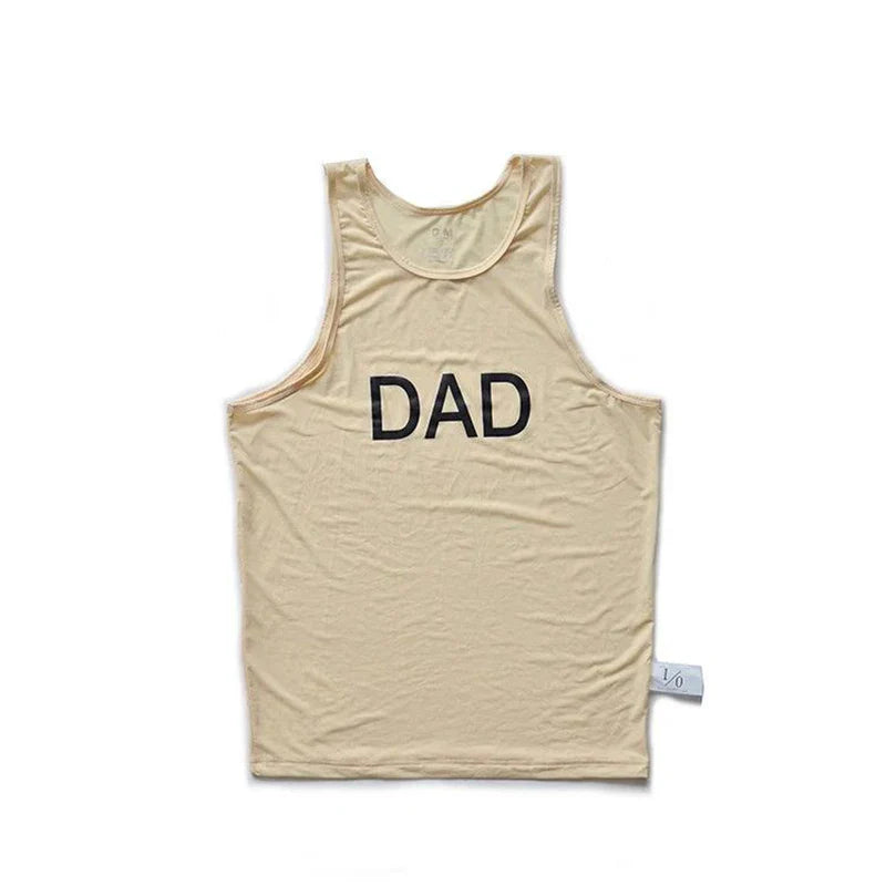 Dad Gym Sheer Tank Top