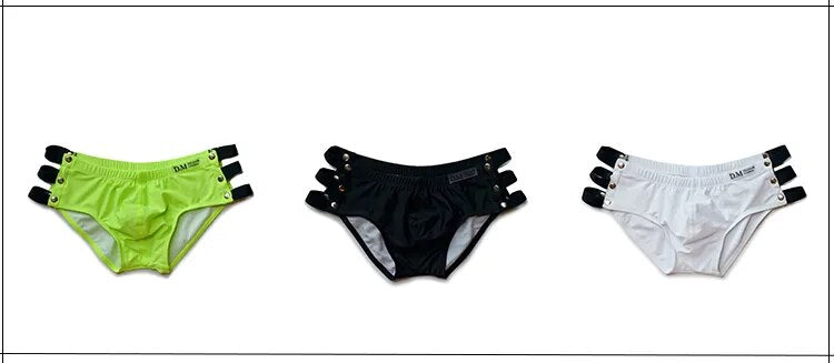 Flirty Side Cut Out Swim Briefs