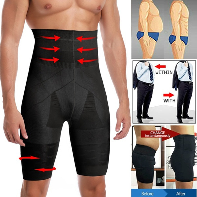High Waist Body Shaping Underwear For Men
