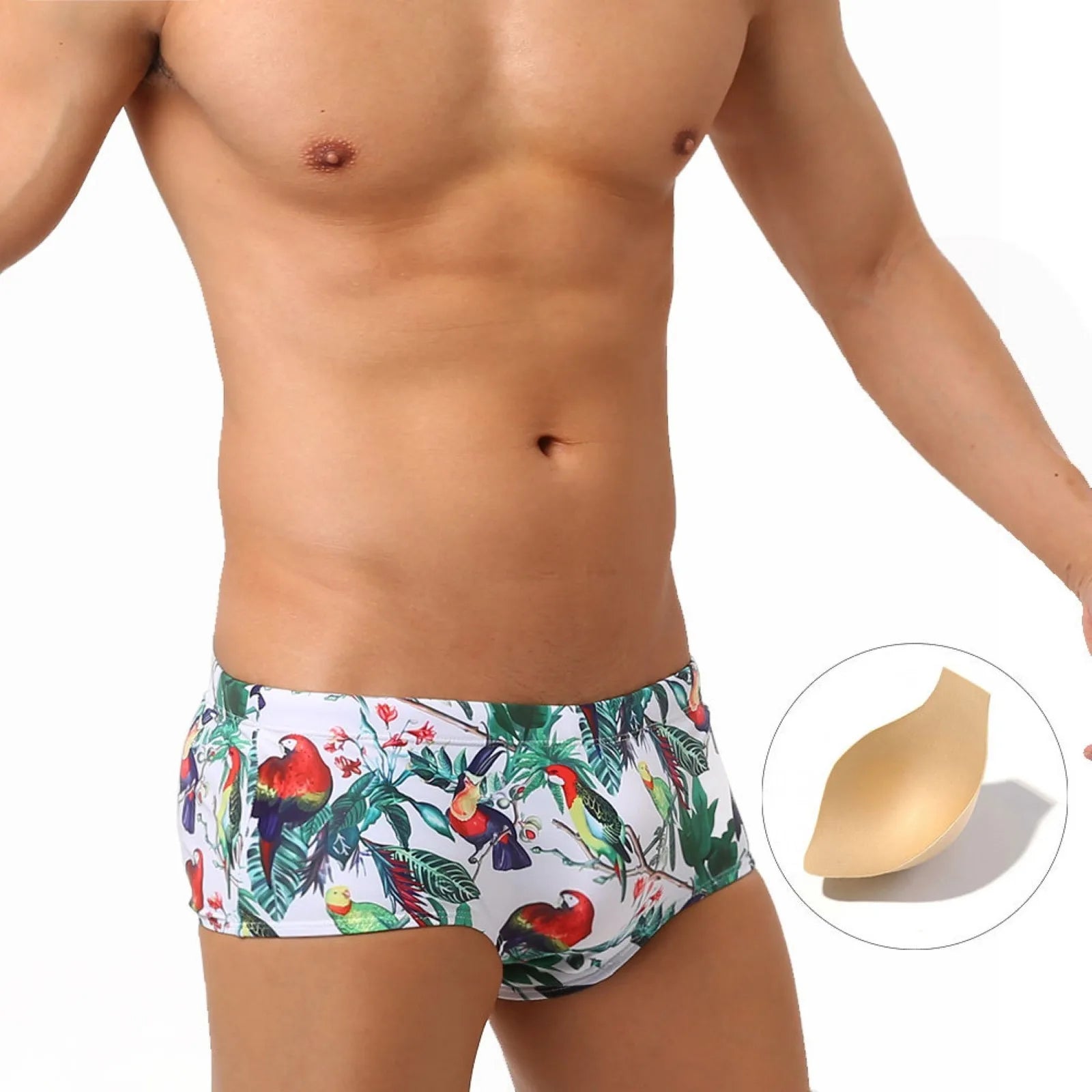 Lips n' Kisses Playful Swim Briefs