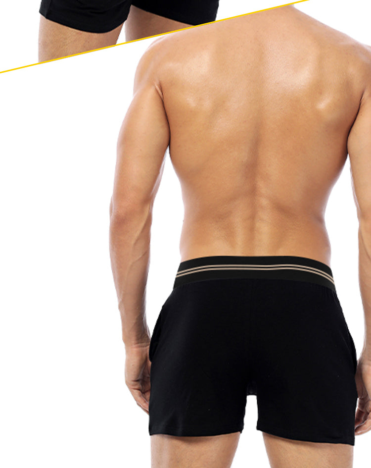ORLVS Cotton Boxers With Pockets