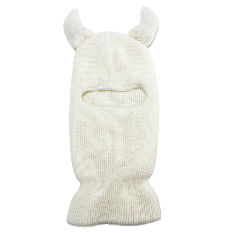 Horny Devil Ski Mask Beanie Balaclava