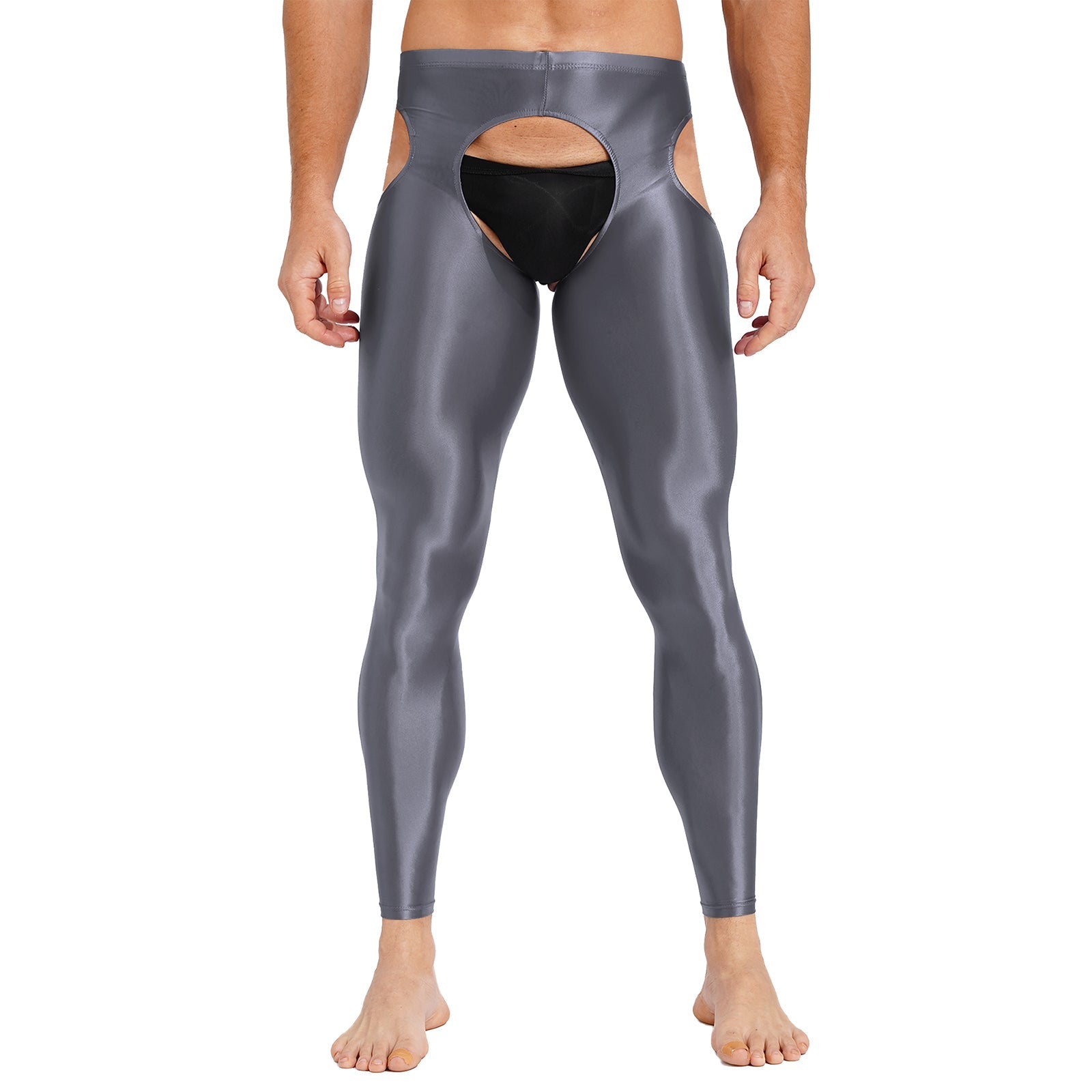 Crotchless Glam Sexy Skinny Leggings