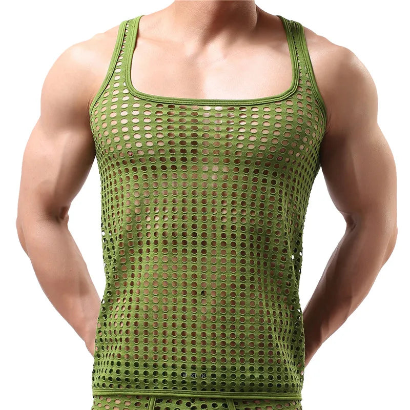 Rave Netted Tank Top