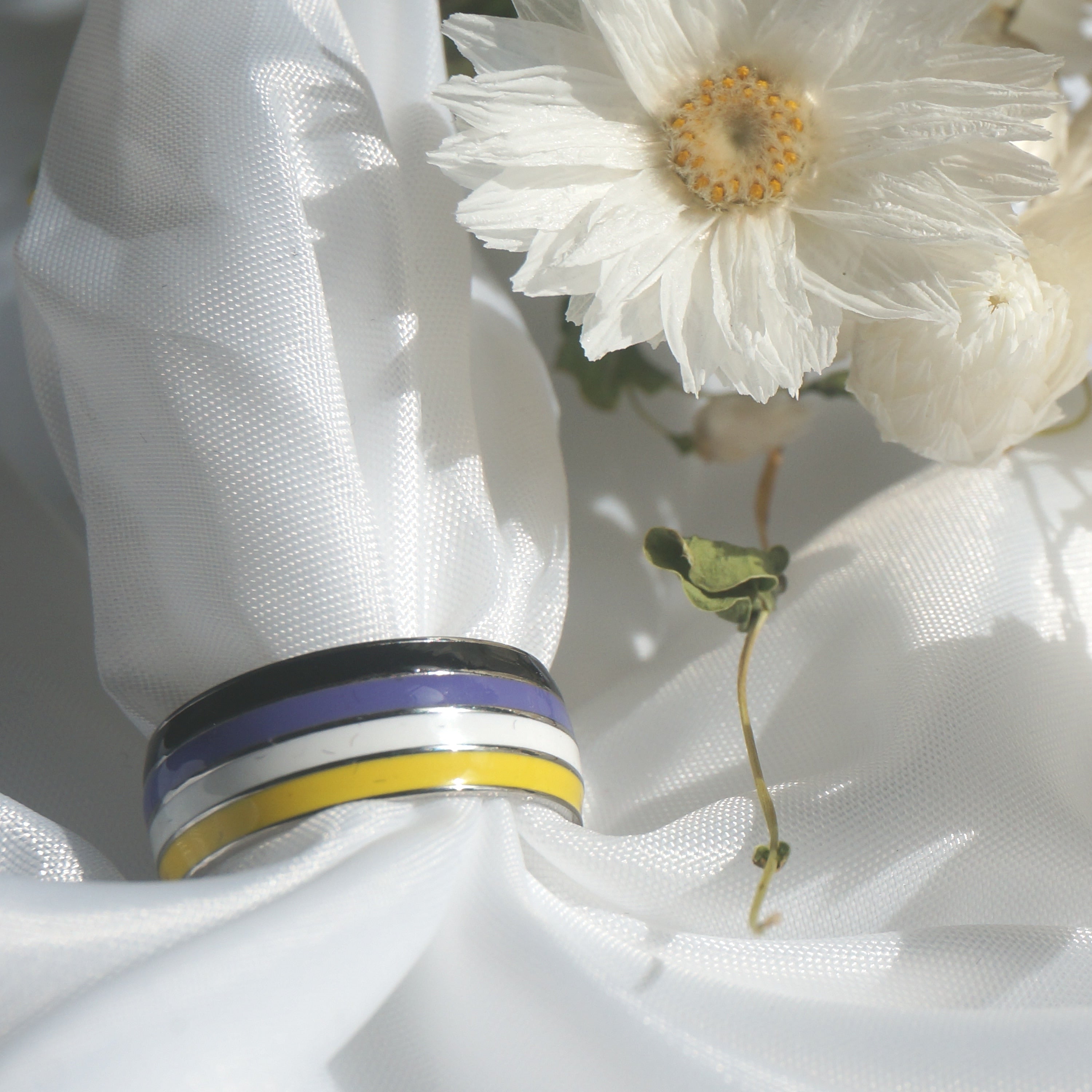 Non-Binary Pride Ring