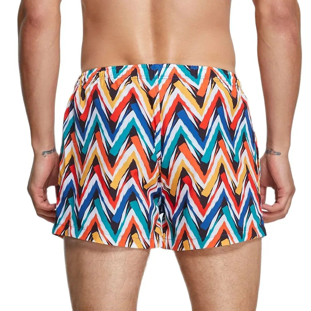 Geometric Pride Swimwear Shorts