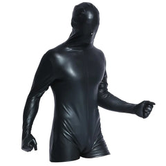 Leather Fantasy One-Piece Gimp Attire