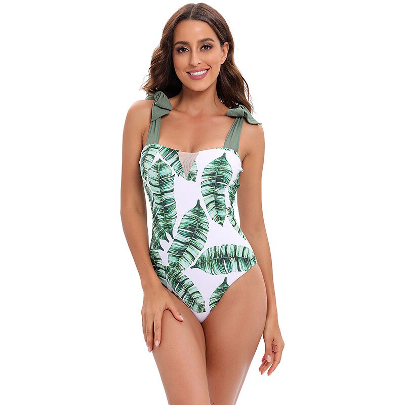 Retro Tropical One Piece Swimsuit