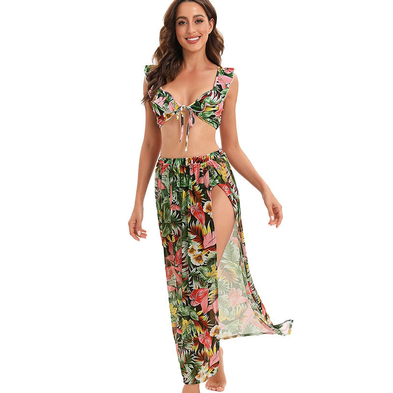Resort Life 3 Piece Swimsuit