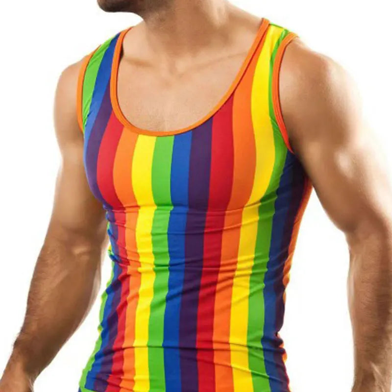 Rainbow Stripes Pride 2-Piece Outfit