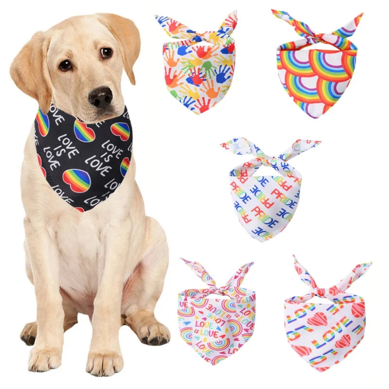 Love is Love LGBT Pride Dog Bandana's