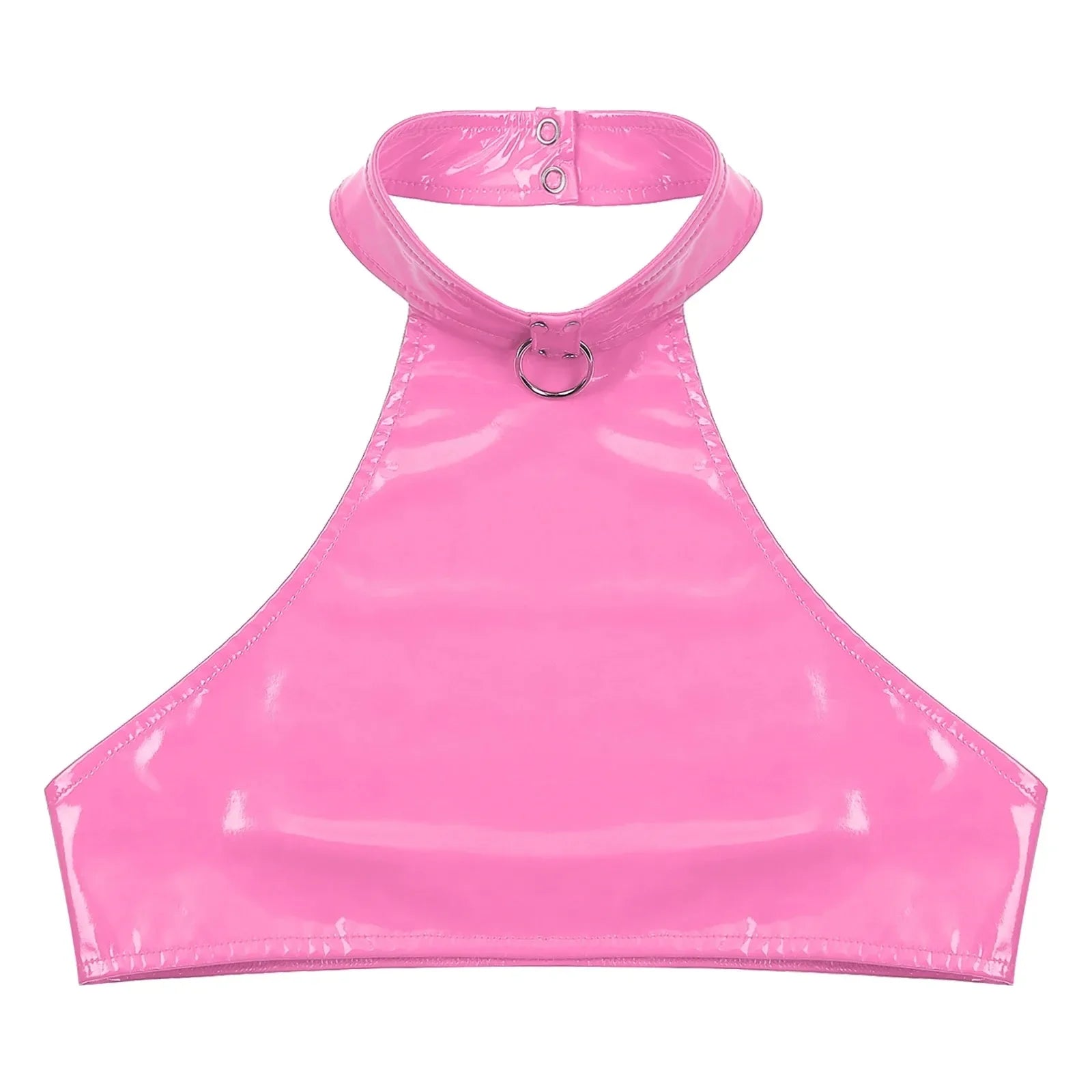 Diva Sparkle Halter Crop Top