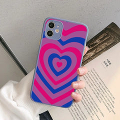 Bisexual Pride Art iPhone Case