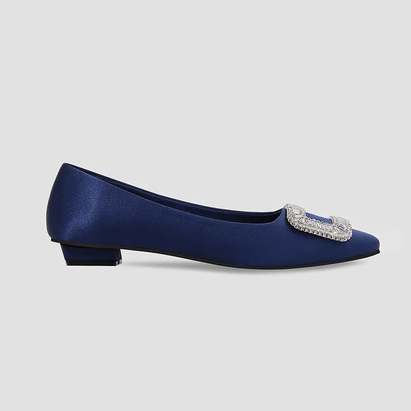 First Class Purser Rhinestone Pumps