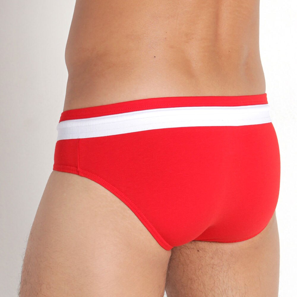 Tempting Zip Front Swim Briefs