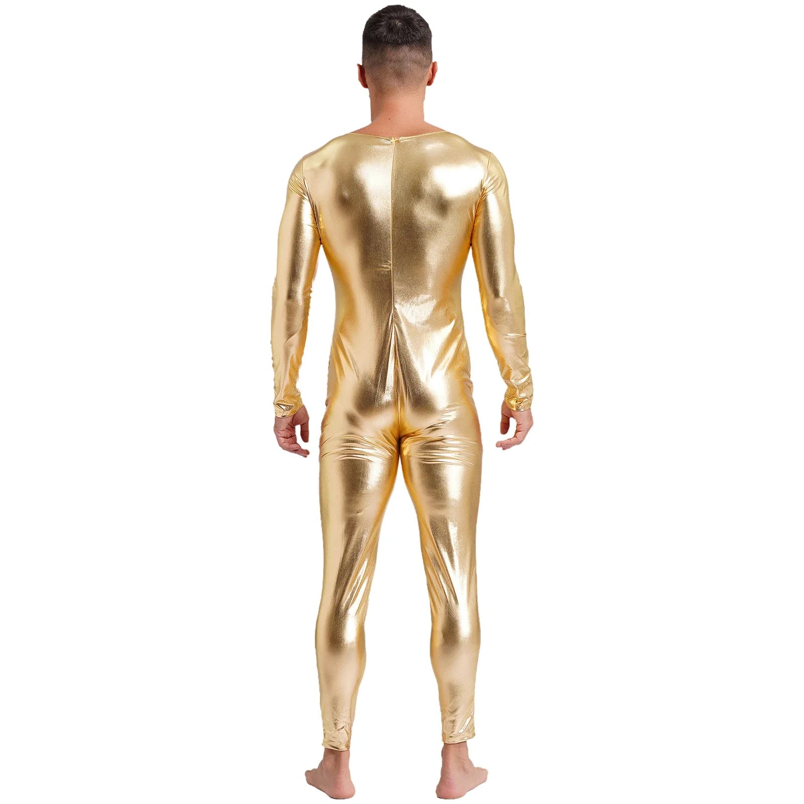 Galactic Vogue Metallic Bodysuit