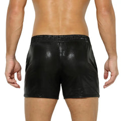 Metallic Sleek Pocket Shorts