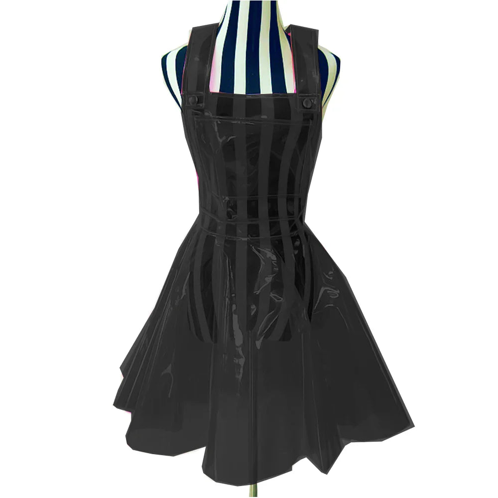Transparent Plastic PVC Neon Dress