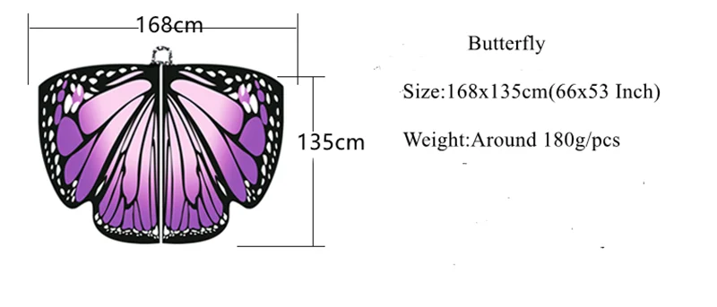 Butterfly Wings and Eye Mask Costume