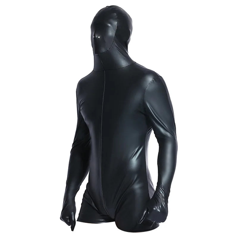 Leather Fantasy One-Piece Gimp Attire