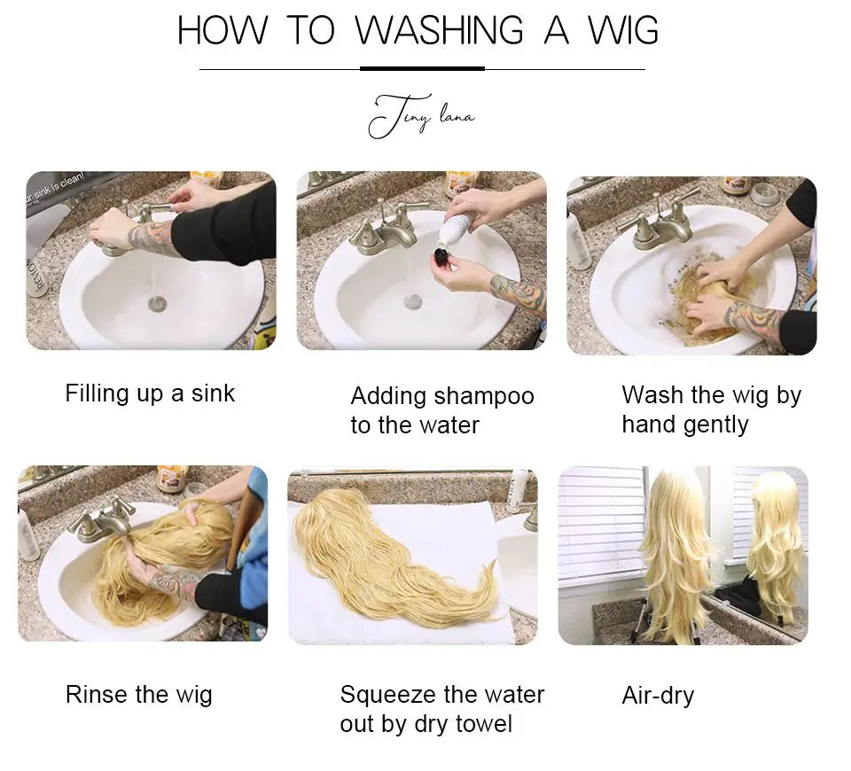 First Class Purser Drag Wig