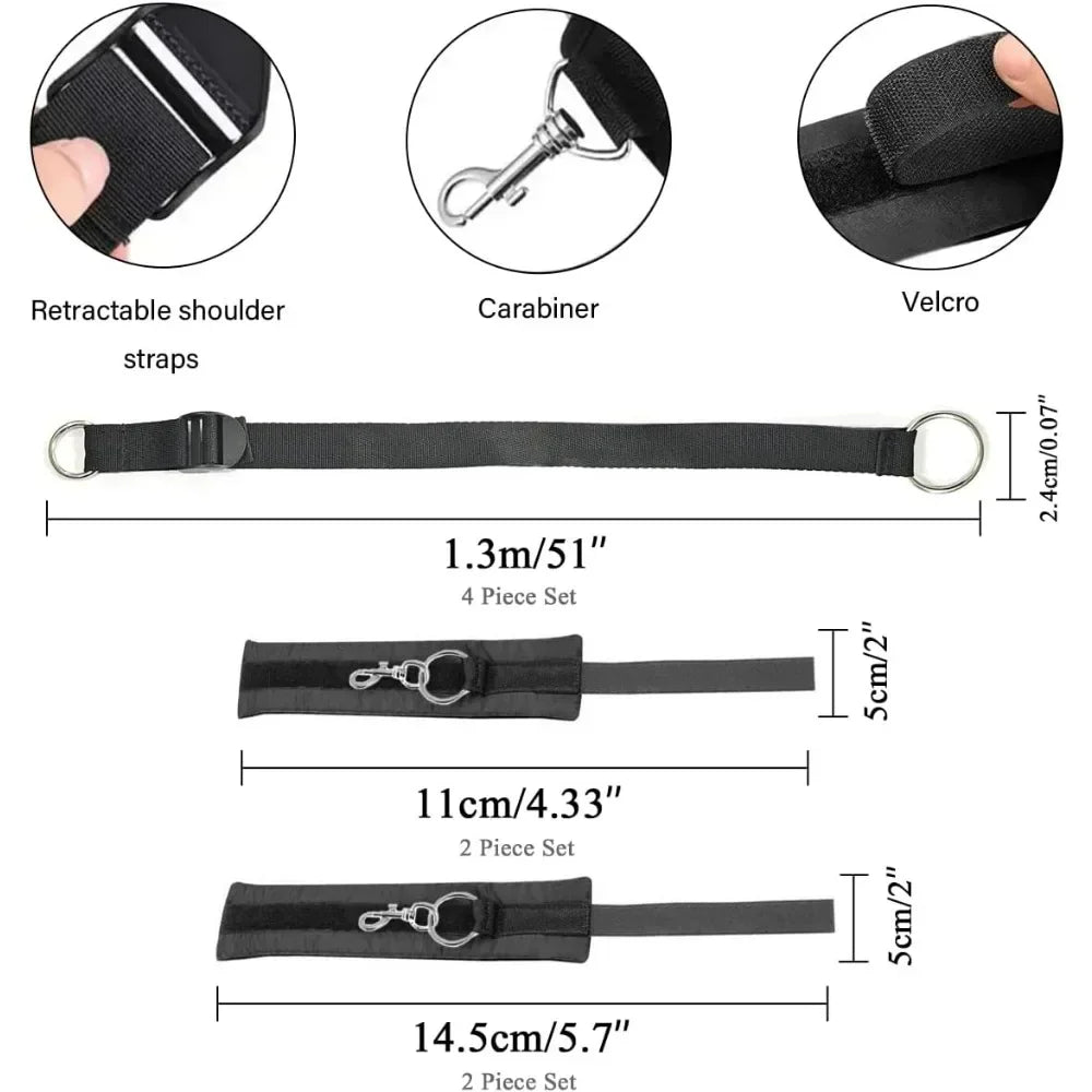 Sensual Restraint Bed Bondage Kit