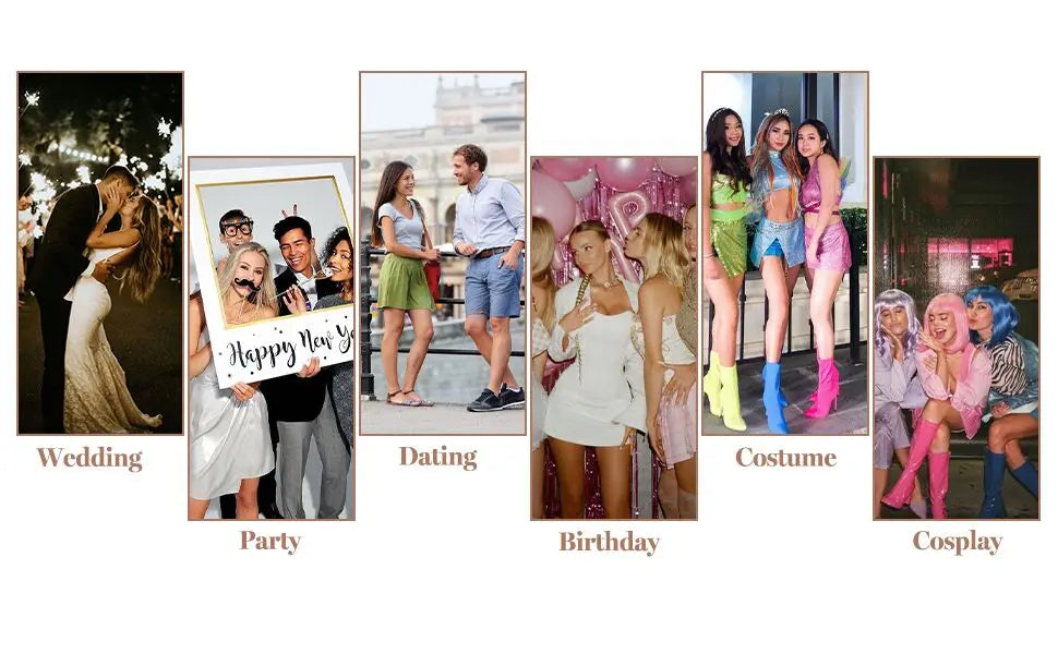 First Class Purser Drag Wig