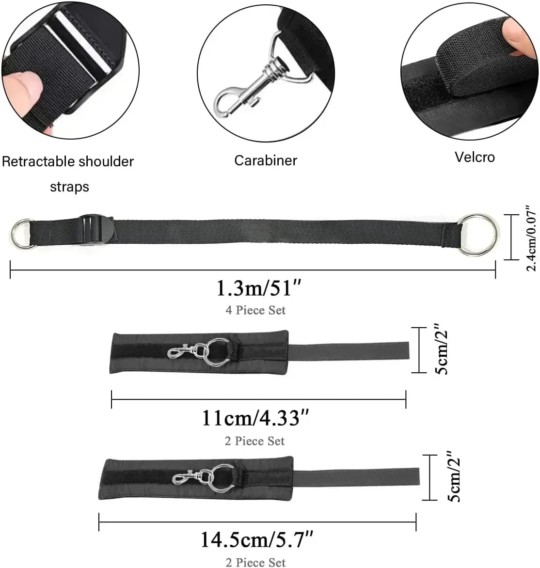 Sensual Restraint Bed Bondage Kit