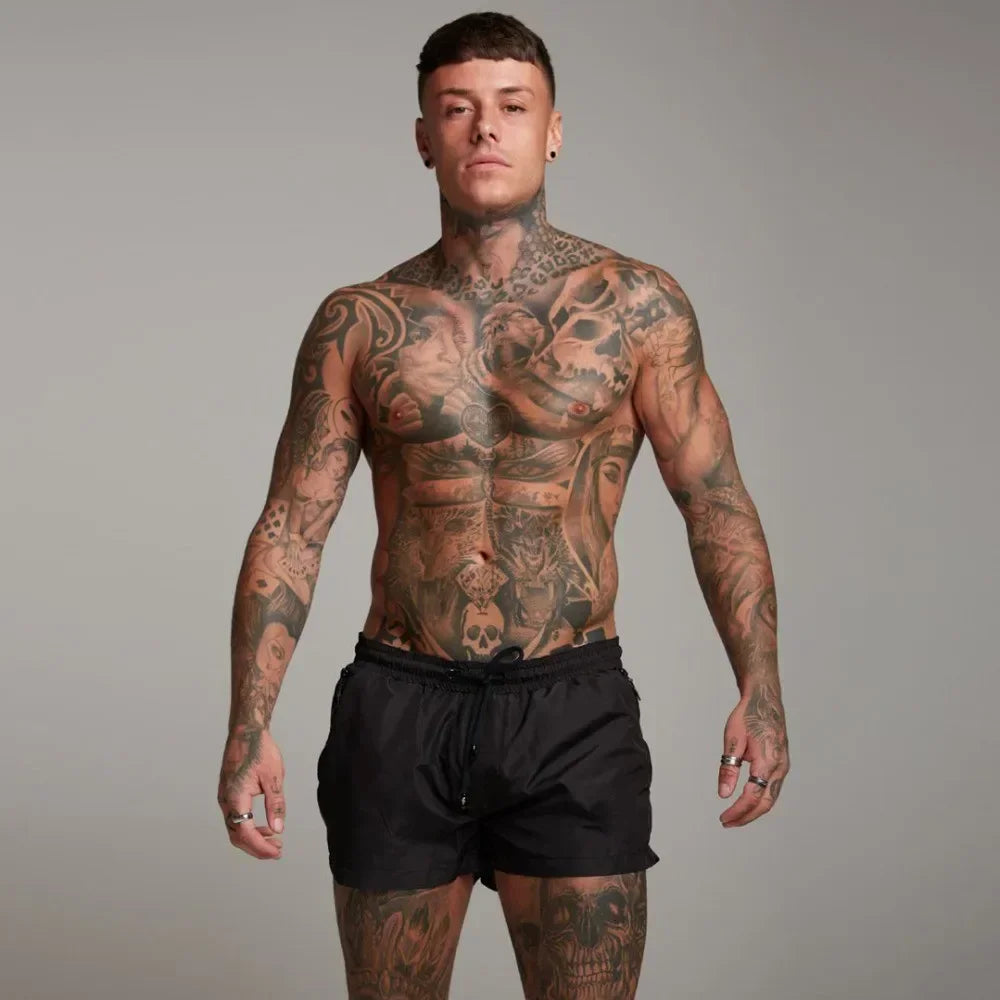 Mens Shorts With Zip Pockets