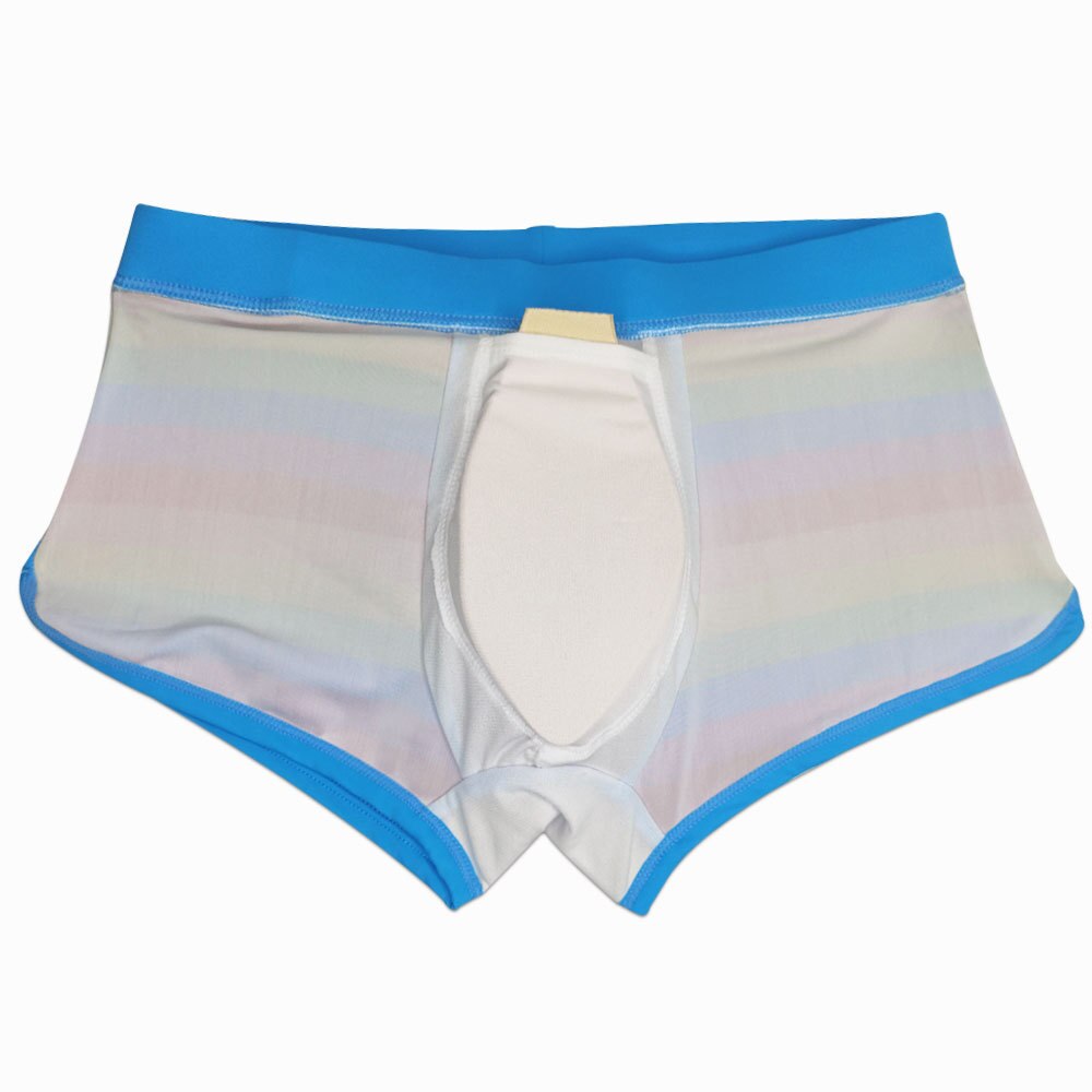 Rainbow Pride Drawstring Swim Trunks