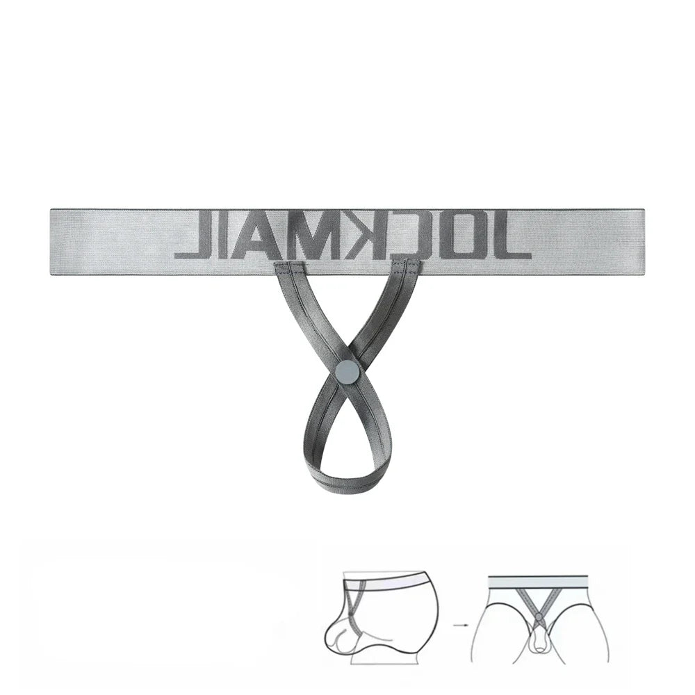 Jockmail Ringed Revelation Hollow-Out Thong