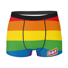 G-A-Y Rainbow Boxer Briefs