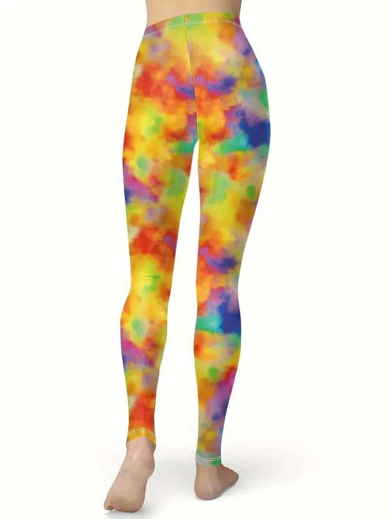 Rainbow Cloud LGBT Pride Leggings
