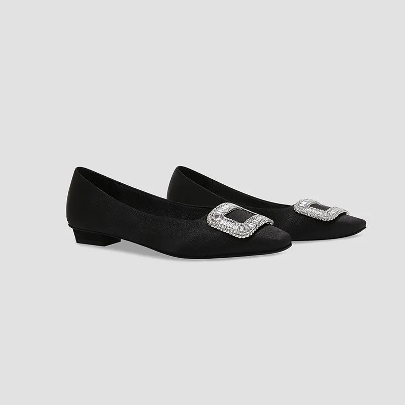 First Class Purser Rhinestone Pumps
