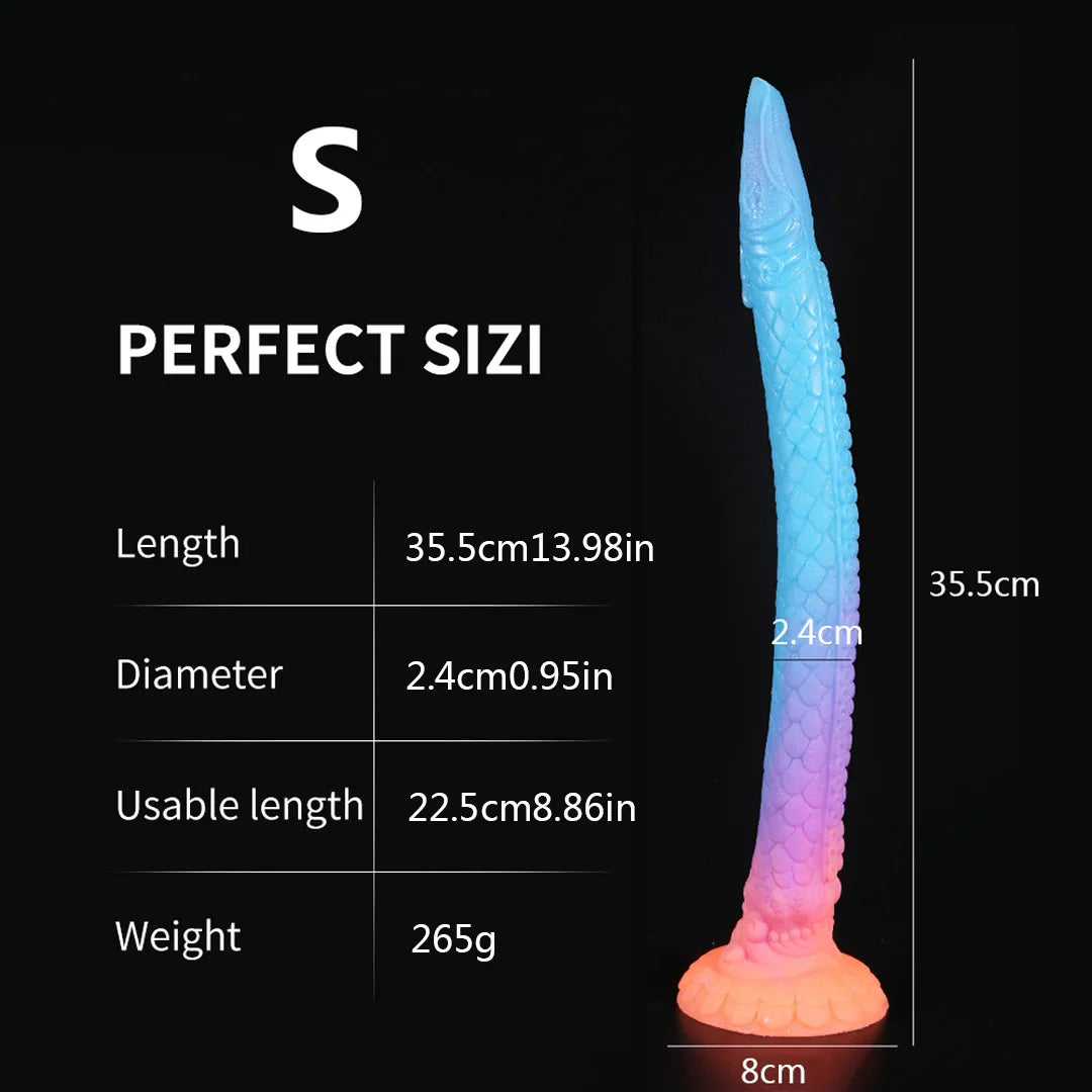 Night Glow Monster Super Long Tentacle Sex Toy
