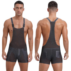 Bare Beauty Hollow Out Mesh Bodysuit