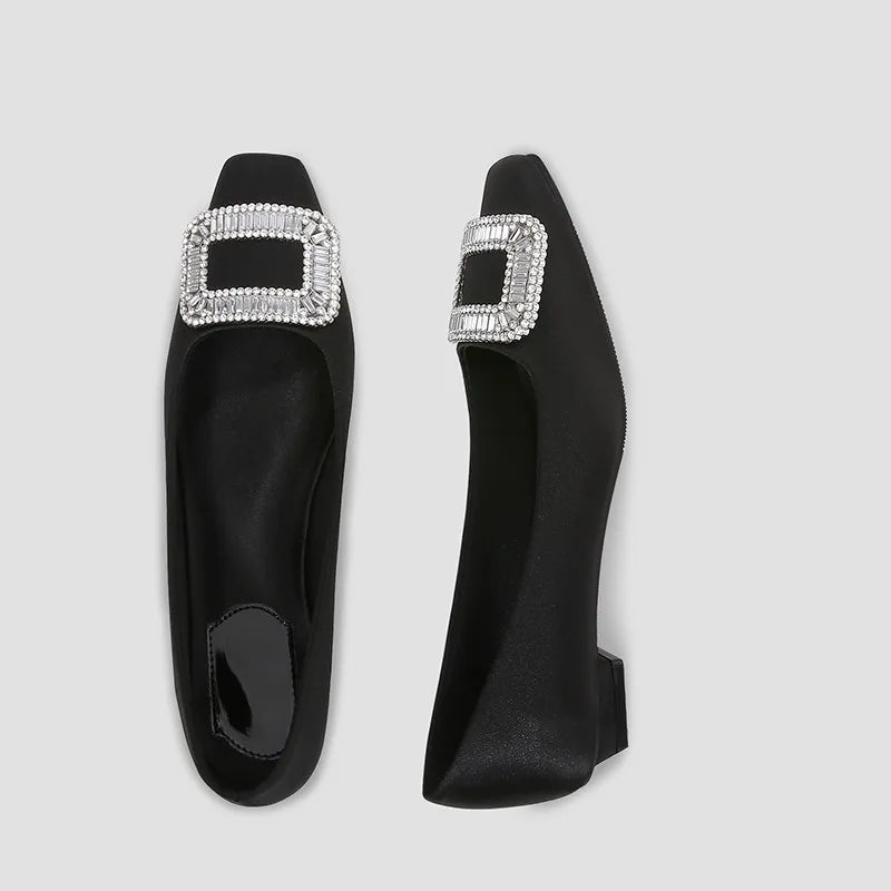 First Class Purser Rhinestone Pumps