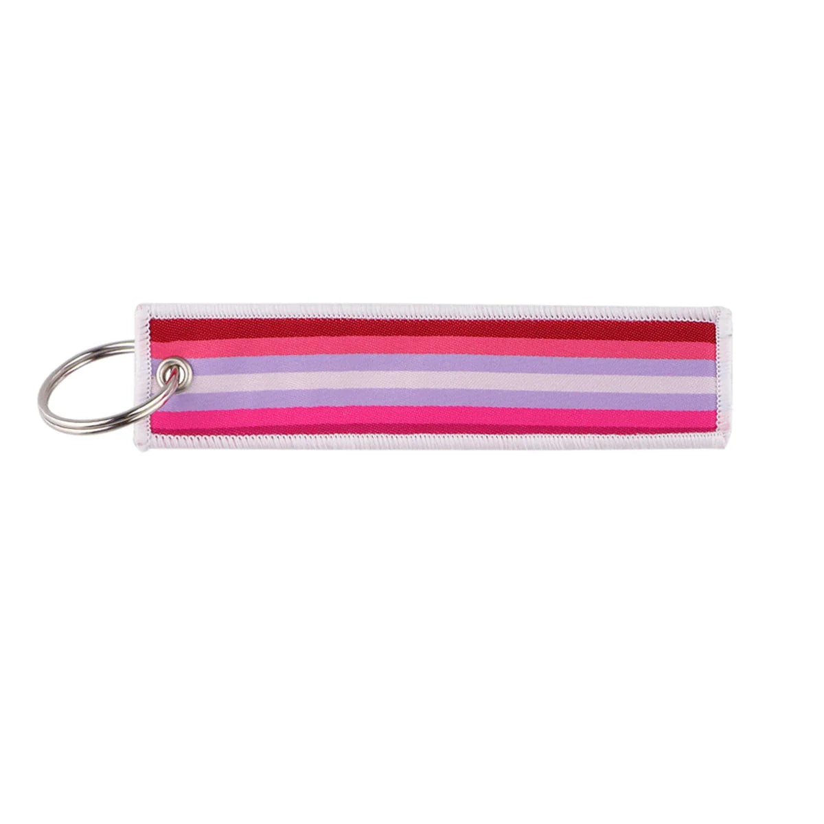LGBT Pride Embroidered Keychain